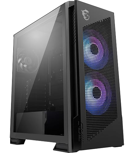 Amazon.com: MSI MPG Velox 100P Airflow Mid-Tower PC Case - E-ATX